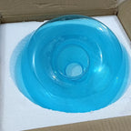 Photographie de référence du verre bleu ciel