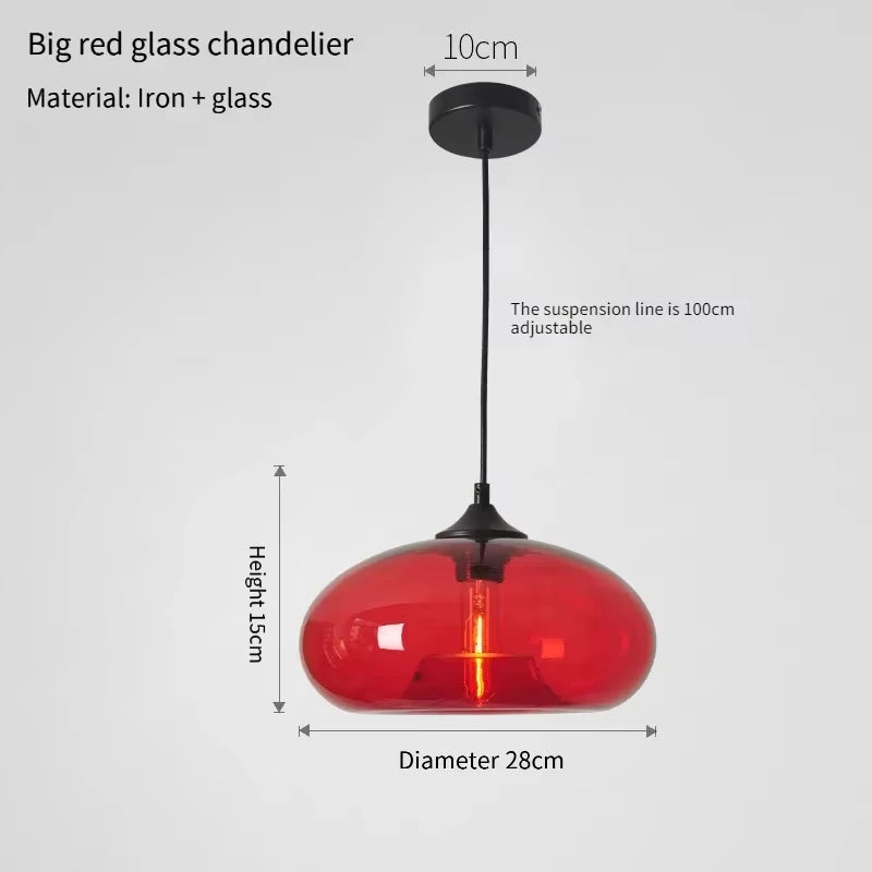 Variante rouge et dimensions fournies