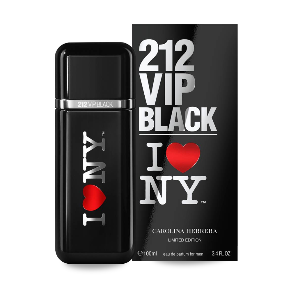Carolina Herrera 212 Vip Black I Love Ny Limited Edition - parfum authentique