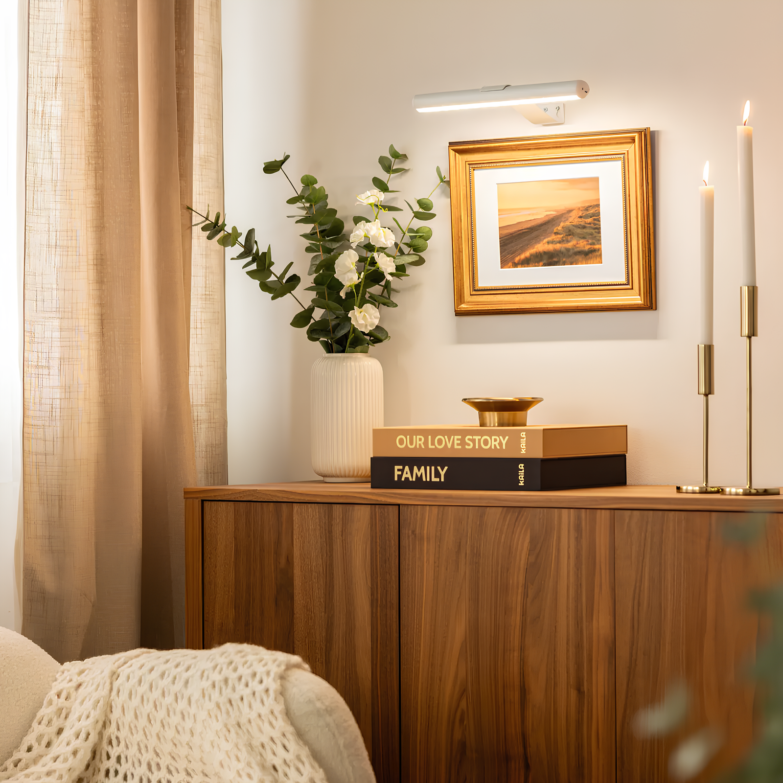 Alunéa | Applique Murale Sans Fil Dimmable – vue 8