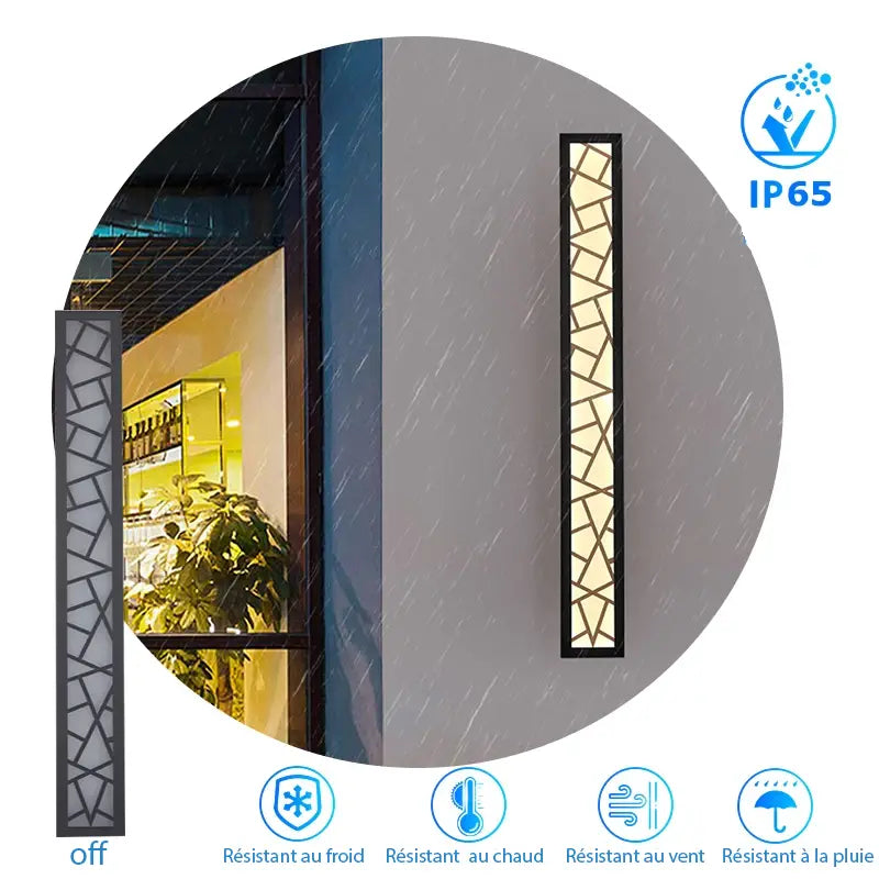 Applique Murale LED Extérieure IP65 Mosaïque