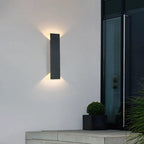 Applique Murale LED Extérieure IP65 Noir entrée
