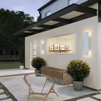 Applique Murale LED Extérieure IP65 blanc Jardin