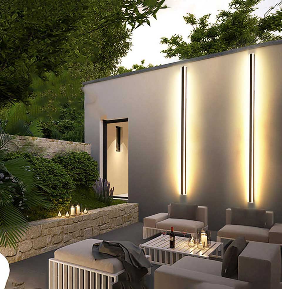 Barre d'exterieur mur terrasse Jardin
