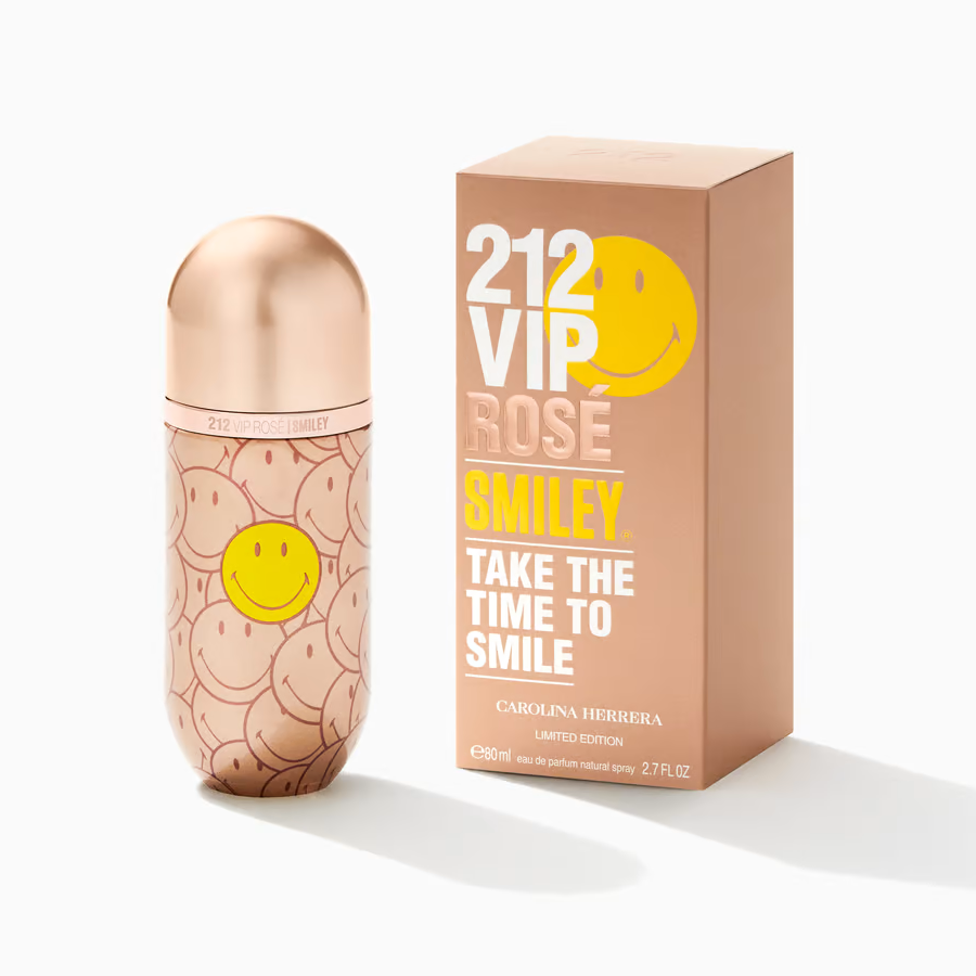 Ch 212 Vip Rose Smiley - parfum authentique