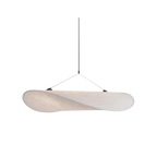 Suspension Japandi – Finition en Soie, Design Boho pour Salon ou Salle à Manger avec Hauteur Réglable