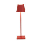 Luminelle | Lampe LED Sans Fil Rechargeable Rouge