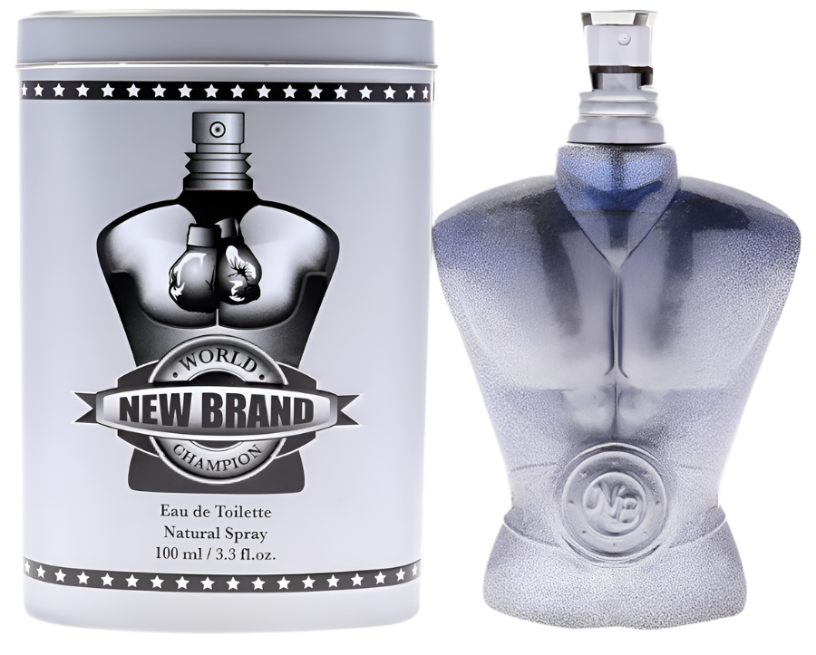 New Brand World Champion Grey - parfum authentique