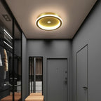 Plafonnier LED Moderne 9W-16W avec Détecteur de Mouvement PIR pour Couloir et Salon 