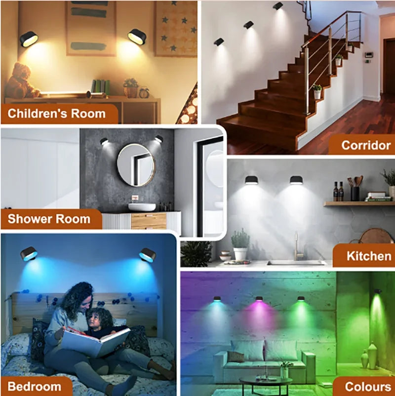 Orbis | Applique LED magnétique orientable