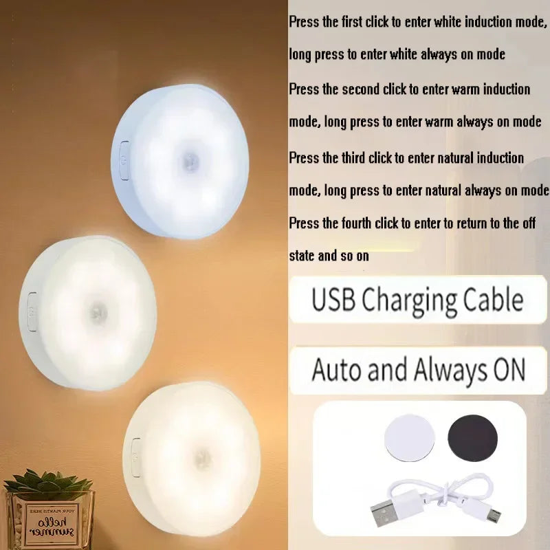 Clairis | Veilleuses LED rechargeables à détection