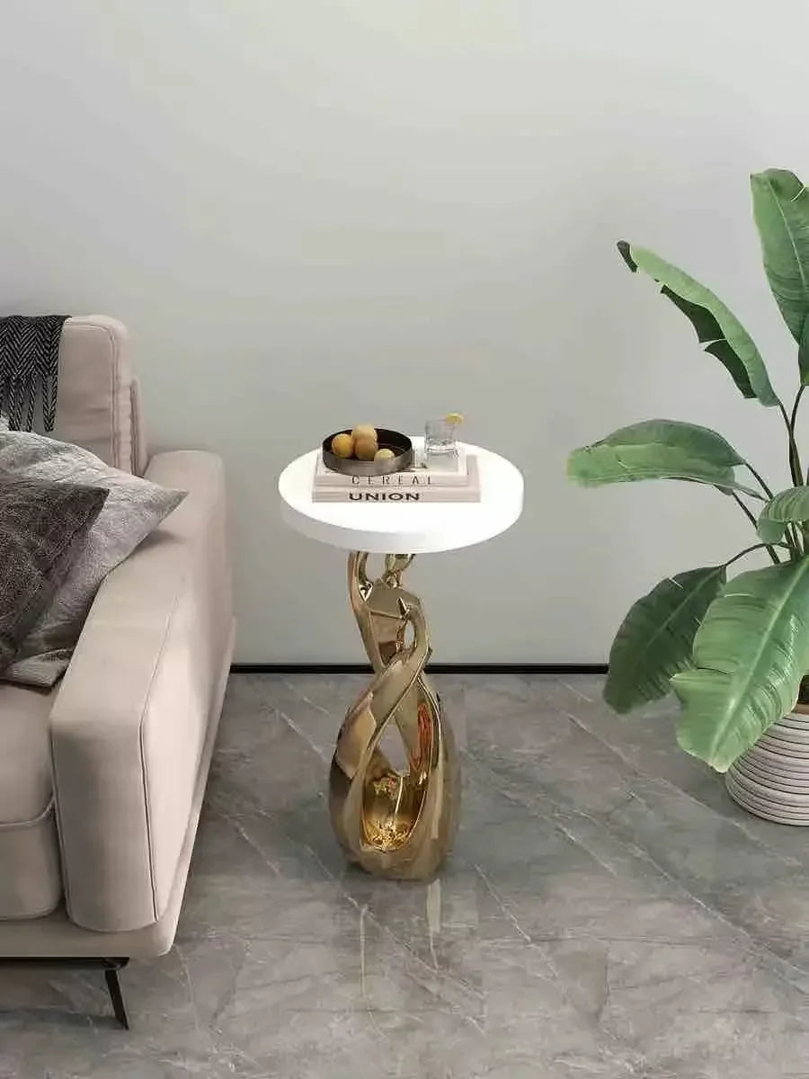 Lampe sculpturale à globe — 82 cm