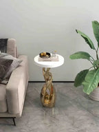 Lampe sculpturale à globe — 82 cm
