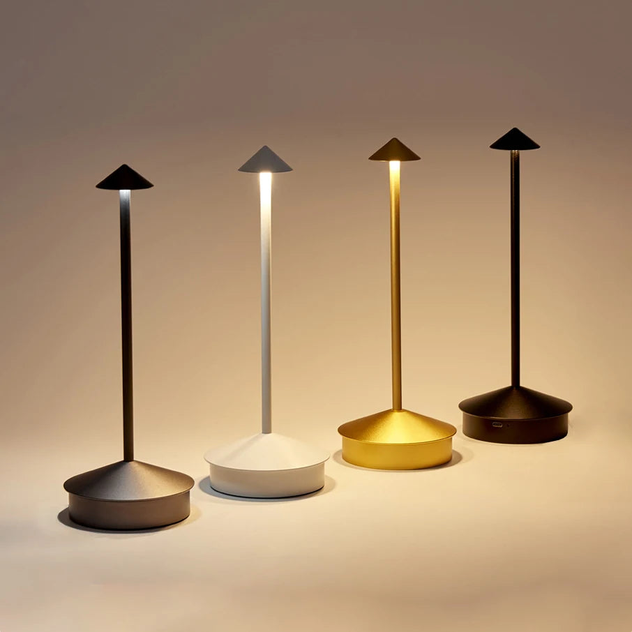 AmbiLume | Lampe de table LED tactile rechargeable