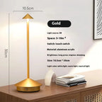 PinaLume | Lampe de table tactile rechargeable