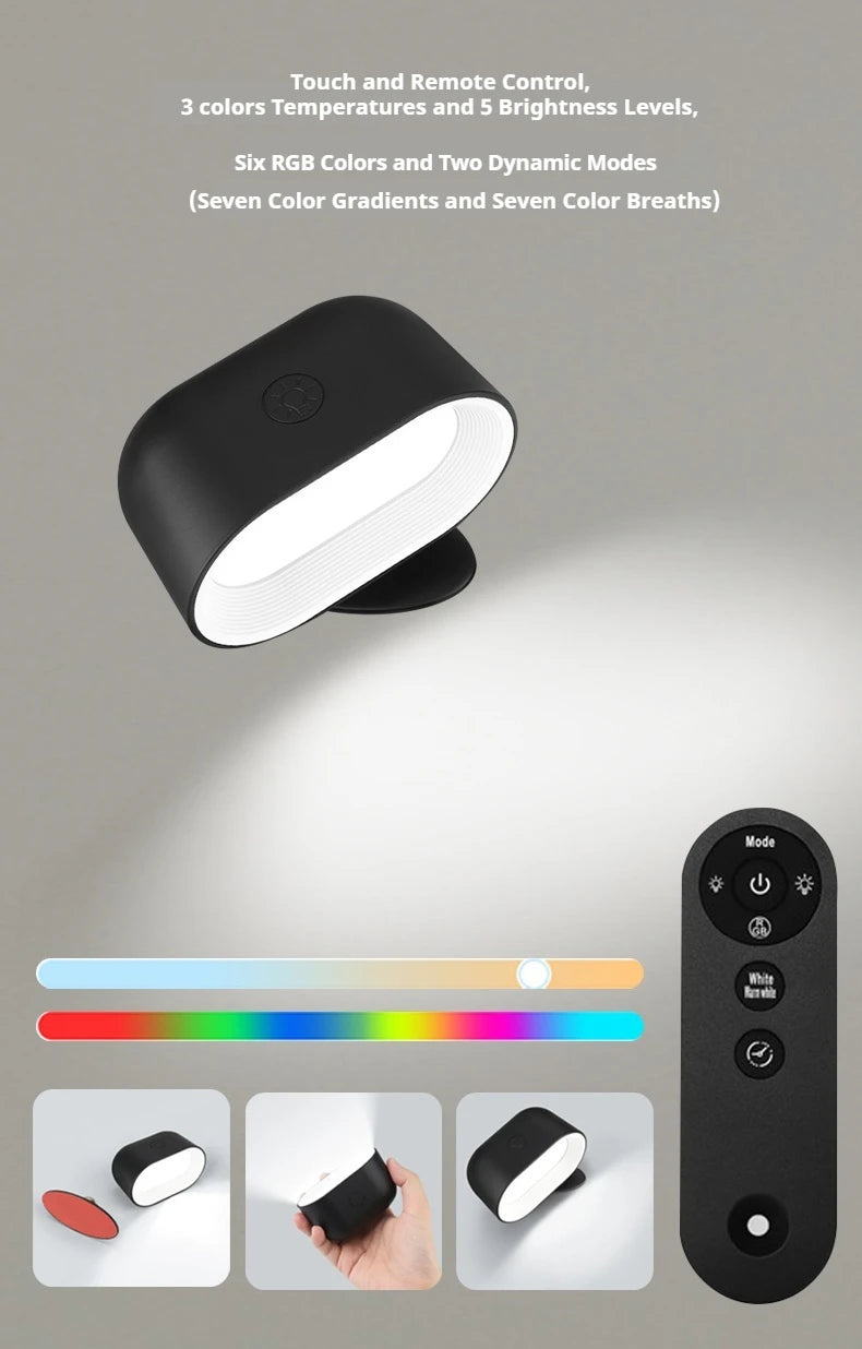 Orbis | Applique LED magnétique orientable