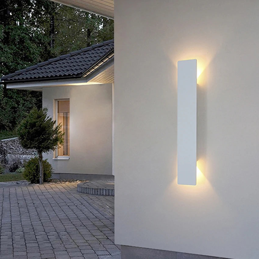 Auralis | Applique murale extérieure LED haut et bas