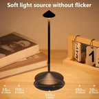 PinaLume | Lampe de table tactile rechargeable