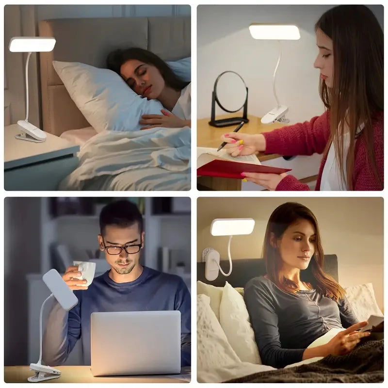 Clipéa | Lampe de bureau LED à pince