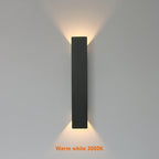 Auralis | Applique murale extérieure LED haut et bas