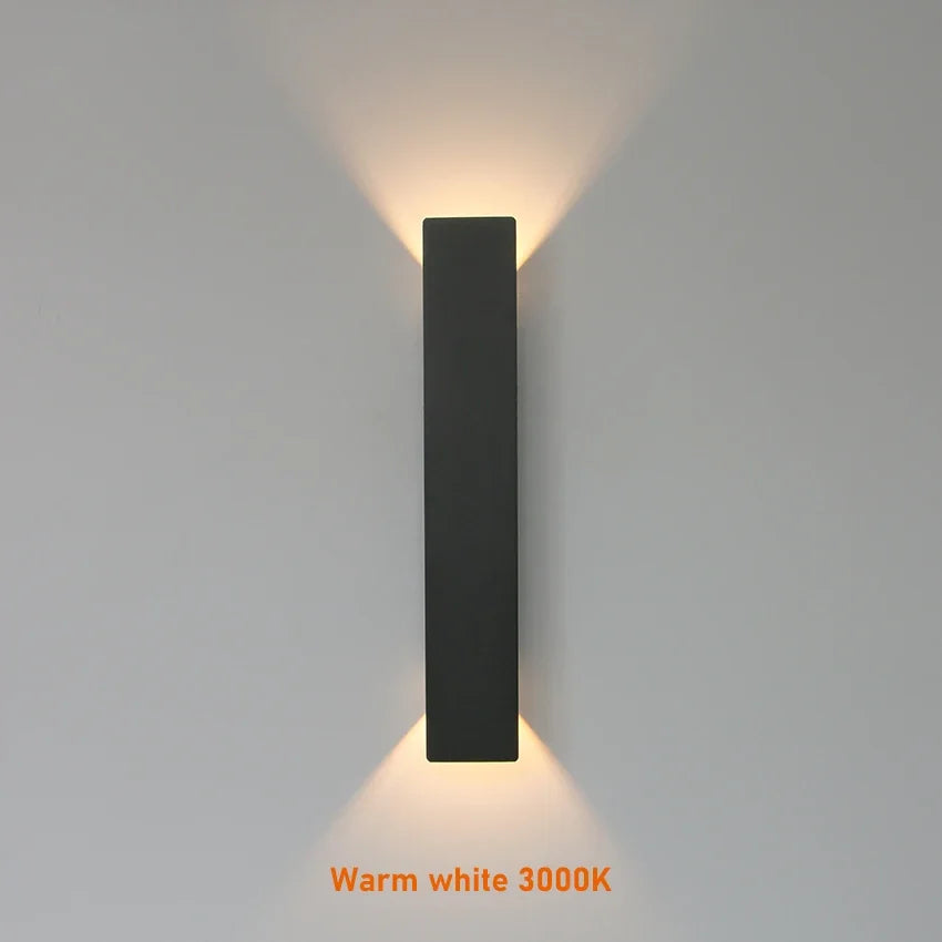 Auralis | Applique murale extérieure LED haut et bas