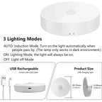 Clairis | Veilleuses LED rechargeables à détection