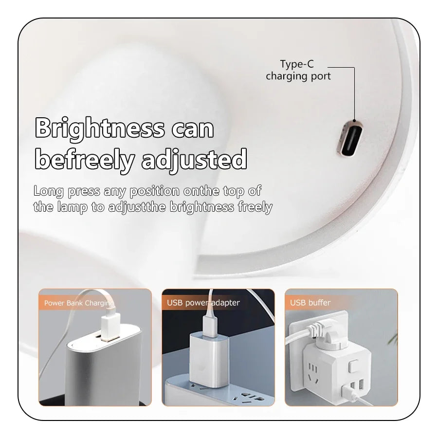 Néora | Lampe de bureau LED rechargeable