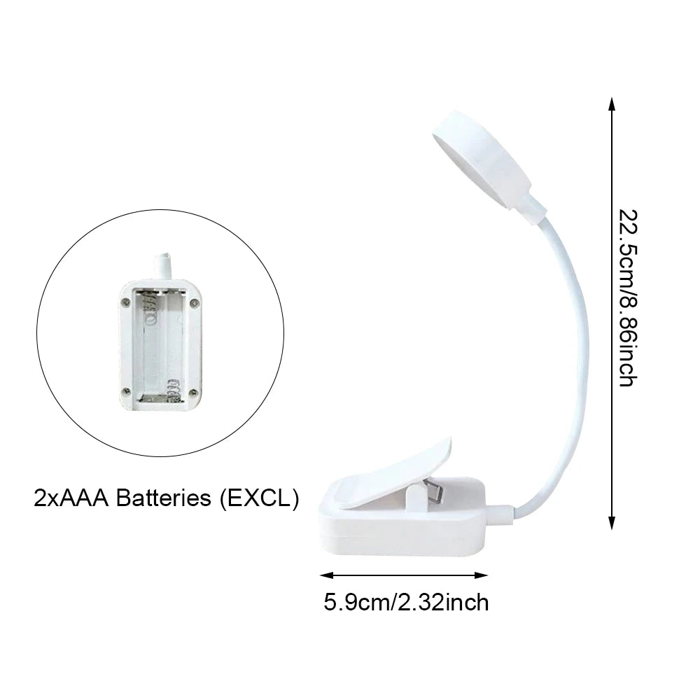 Liseo | Lampe de lecture LED à pince