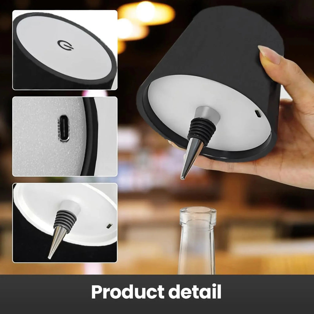 Vinea | Lampe nomade pour bouteille