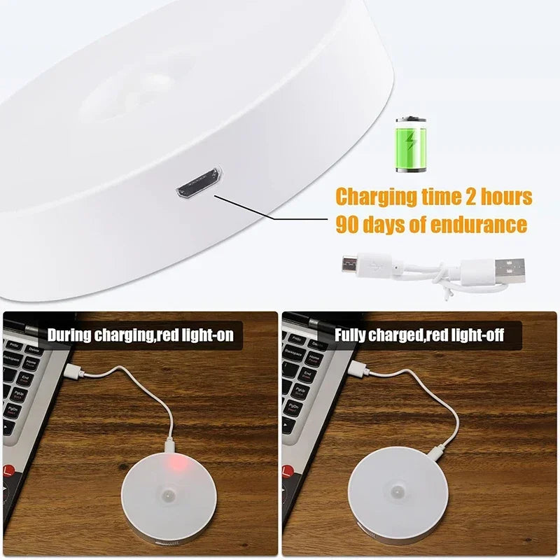 Clairis | Veilleuses LED rechargeables à détection