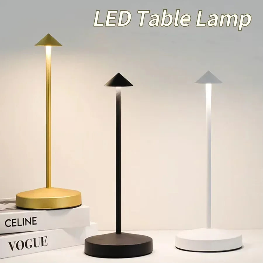 PinaLume | Lampe de table tactile rechargeable