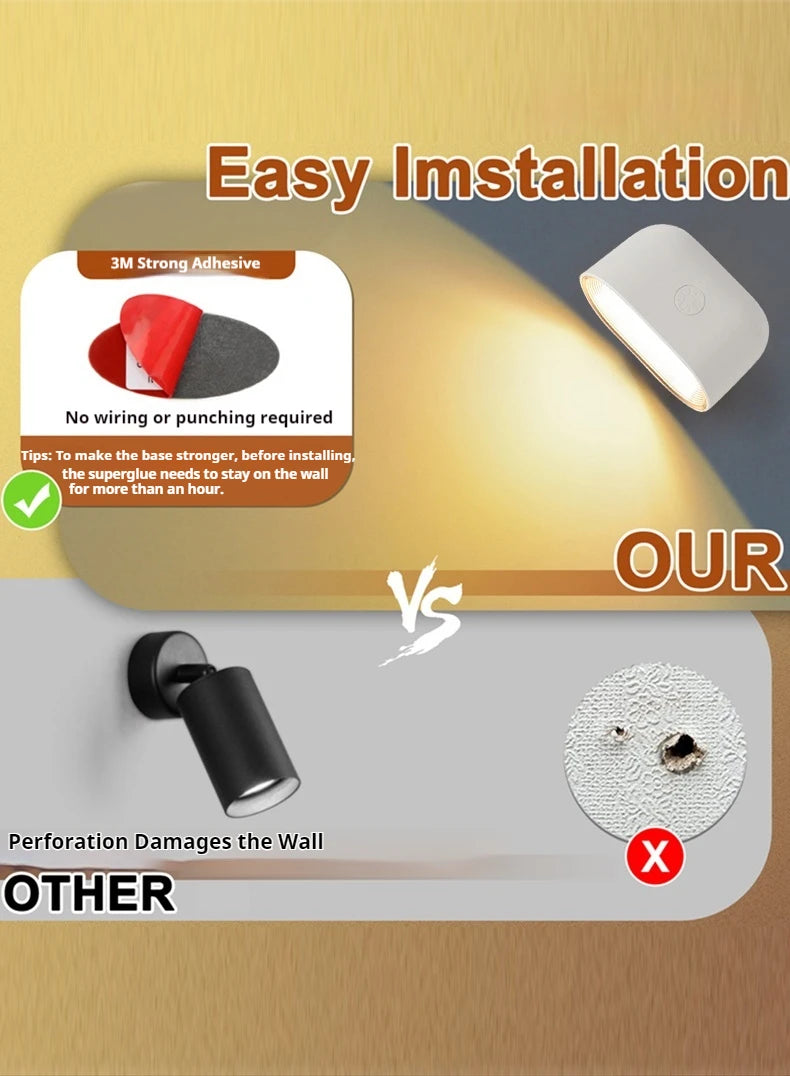 Orbis | Applique LED magnétique orientable