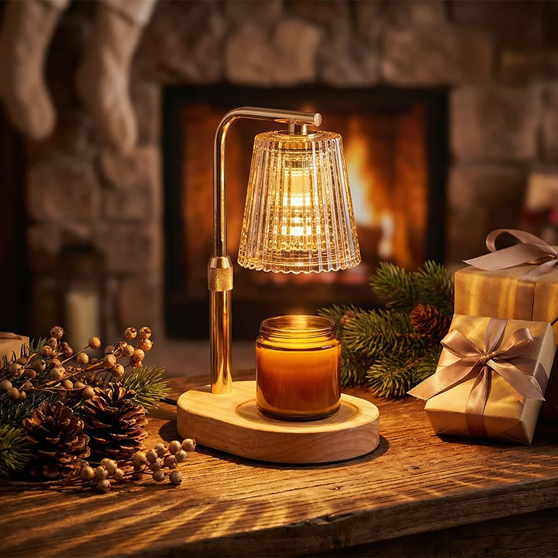 Élégance | Lampe chauffe-bougie avec minuterie