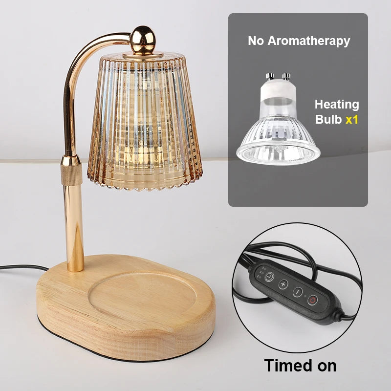 Élégance | Lampe chauffe-bougie avec minuterie