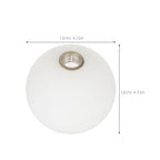 Duo Globe | Lot de 2 globes en verre pour suspension