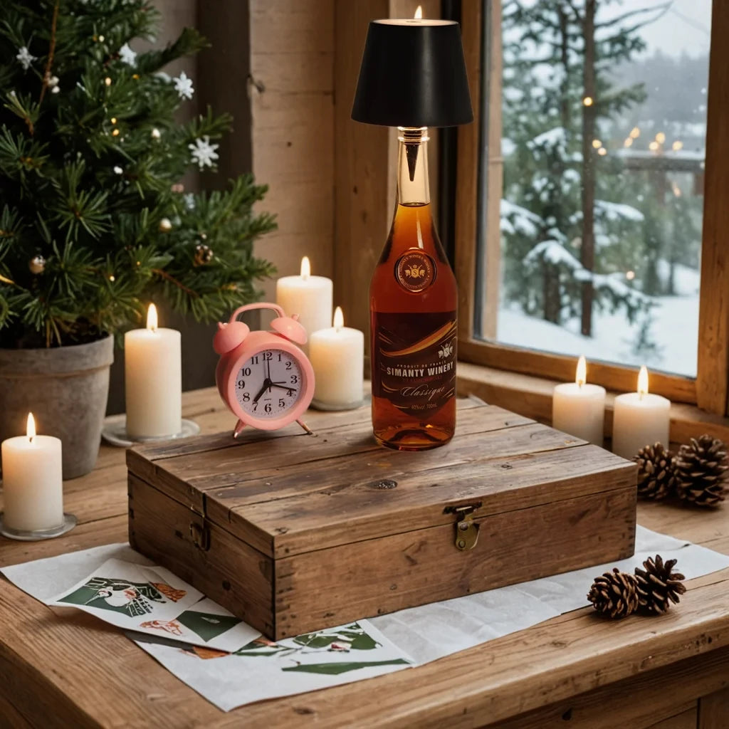 Vinea | Lampe nomade pour bouteille