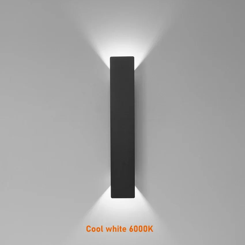 Auralis | Applique murale extérieure LED haut et bas