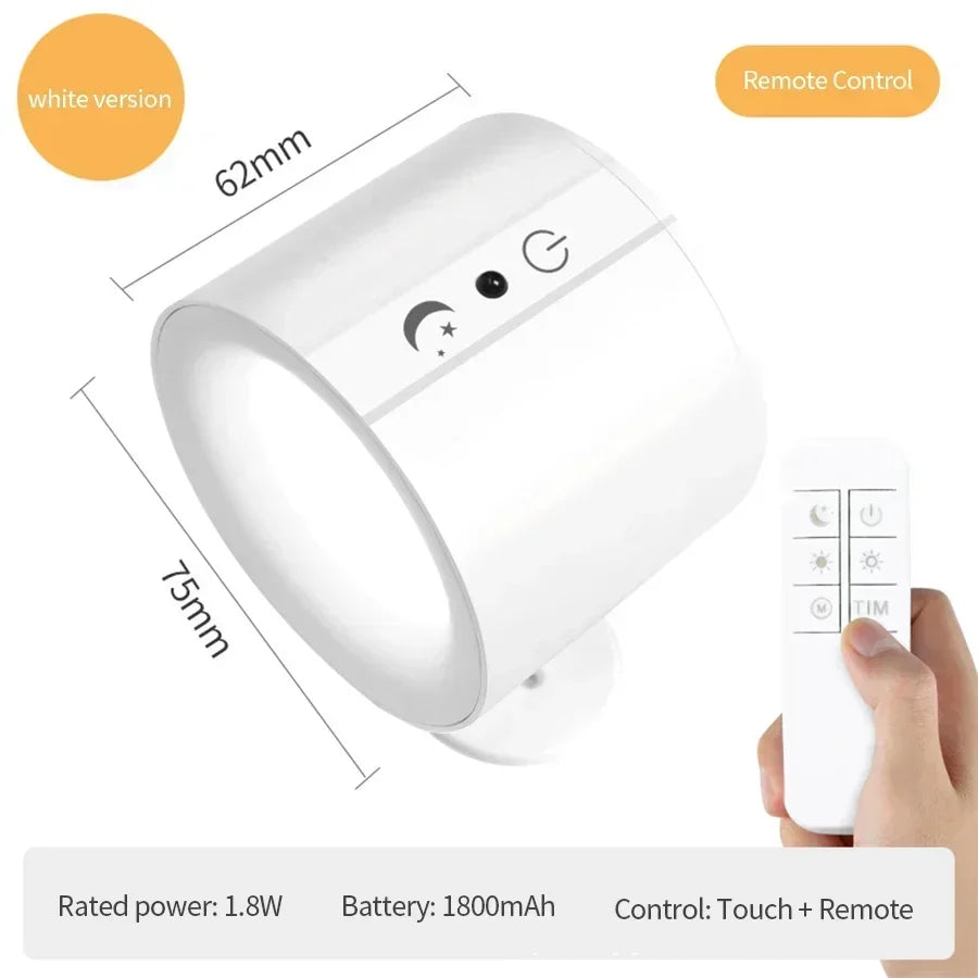 DuoMagnéa | Spot mural LED magnétique orientable