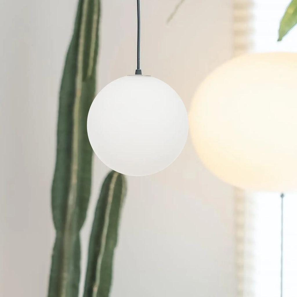 Duo Globe | Lot de 2 globes en verre pour suspension