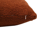 Cadeau saisonnier — Housse de coussin bouclette 45 × 45 cm