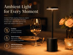 Nolya | Lampe de table tactile rechargeable