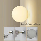 Nacra | Applique murale boule en verre