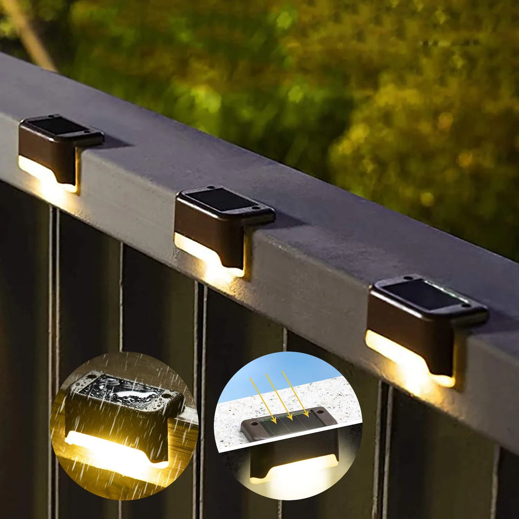 Solaire Pas | Lampes solaires pour marches et jardin