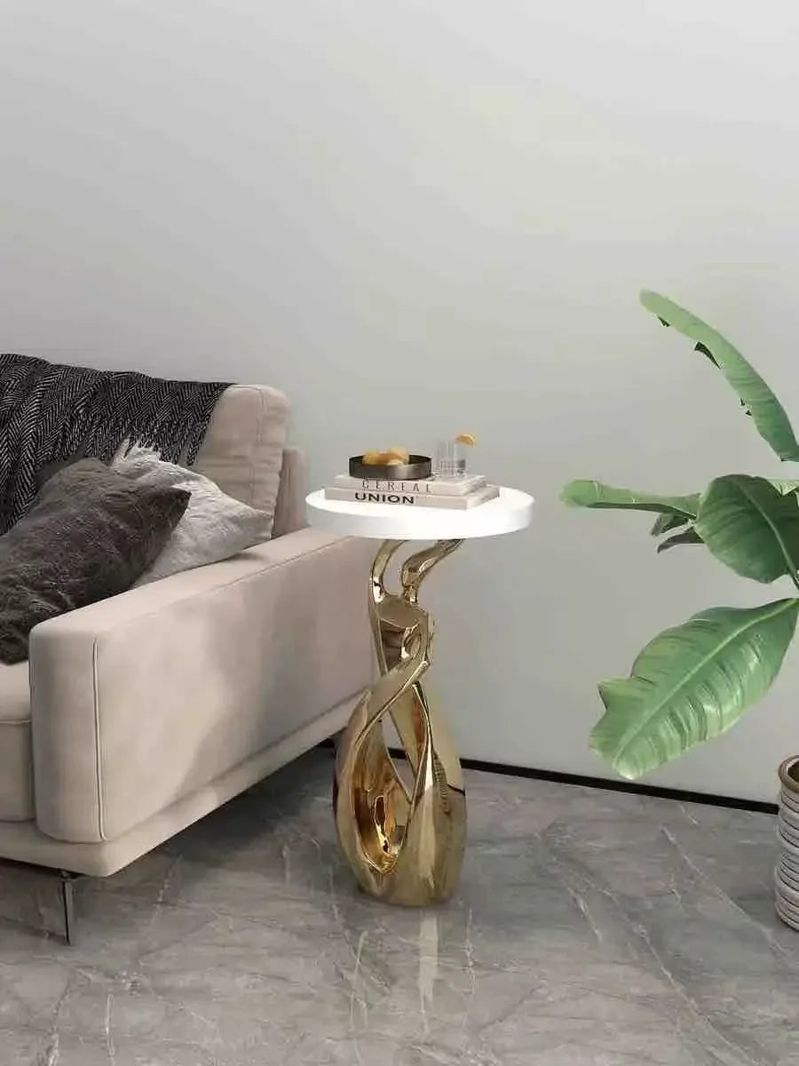 Lampe sculpturale à globe — 82 cm
