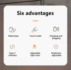 Néora | Lampe de bureau LED rechargeable