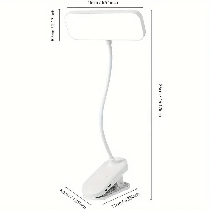 Clipéa | Lampe de bureau LED à pince