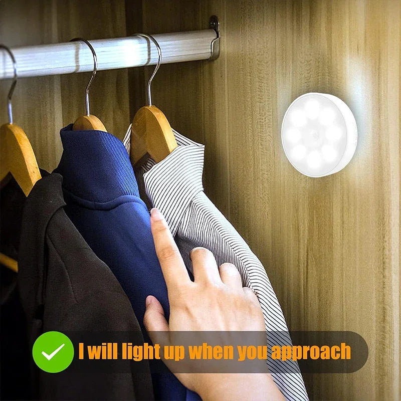 Clairis | Veilleuses LED rechargeables à détection