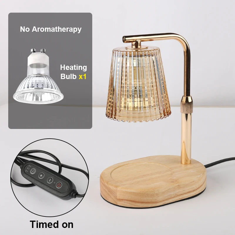 Élégance | Lampe chauffe-bougie avec minuterie
