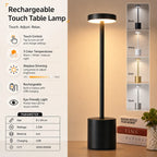 Nolya | Lampe de table tactile rechargeable