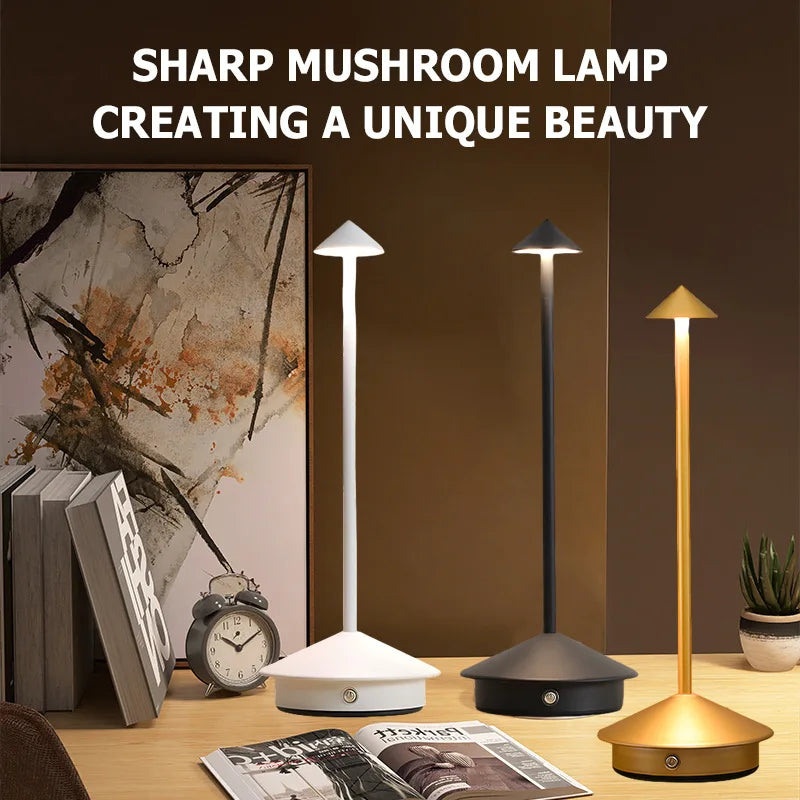 AmbiLume | Lampe de table LED tactile rechargeable